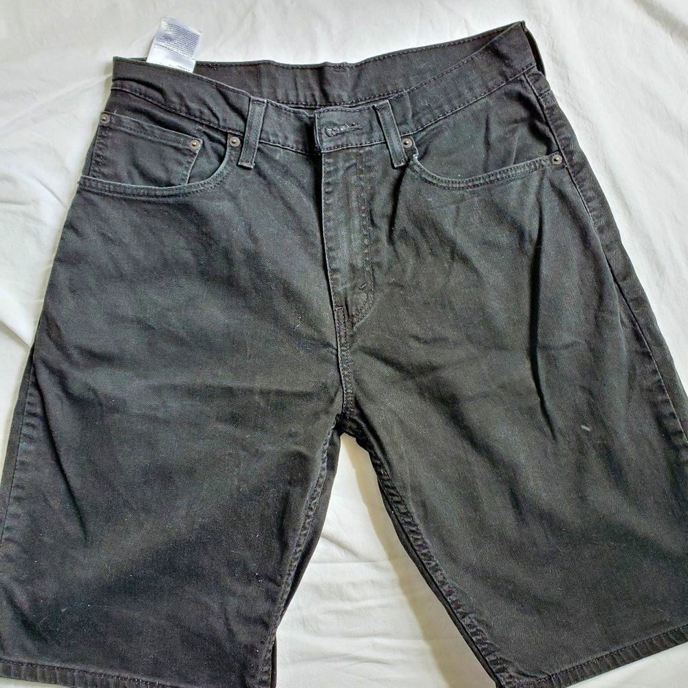 Men's Levi's 569 shorts sz 31 Black